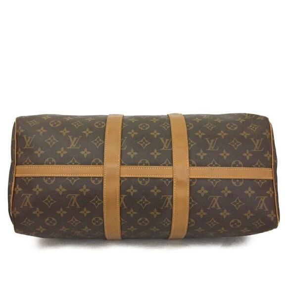 Louis Vuitton Keepall Duffle 45 FRENCH COMPANY Brown Canvas Monogram - Picture 6 of 11